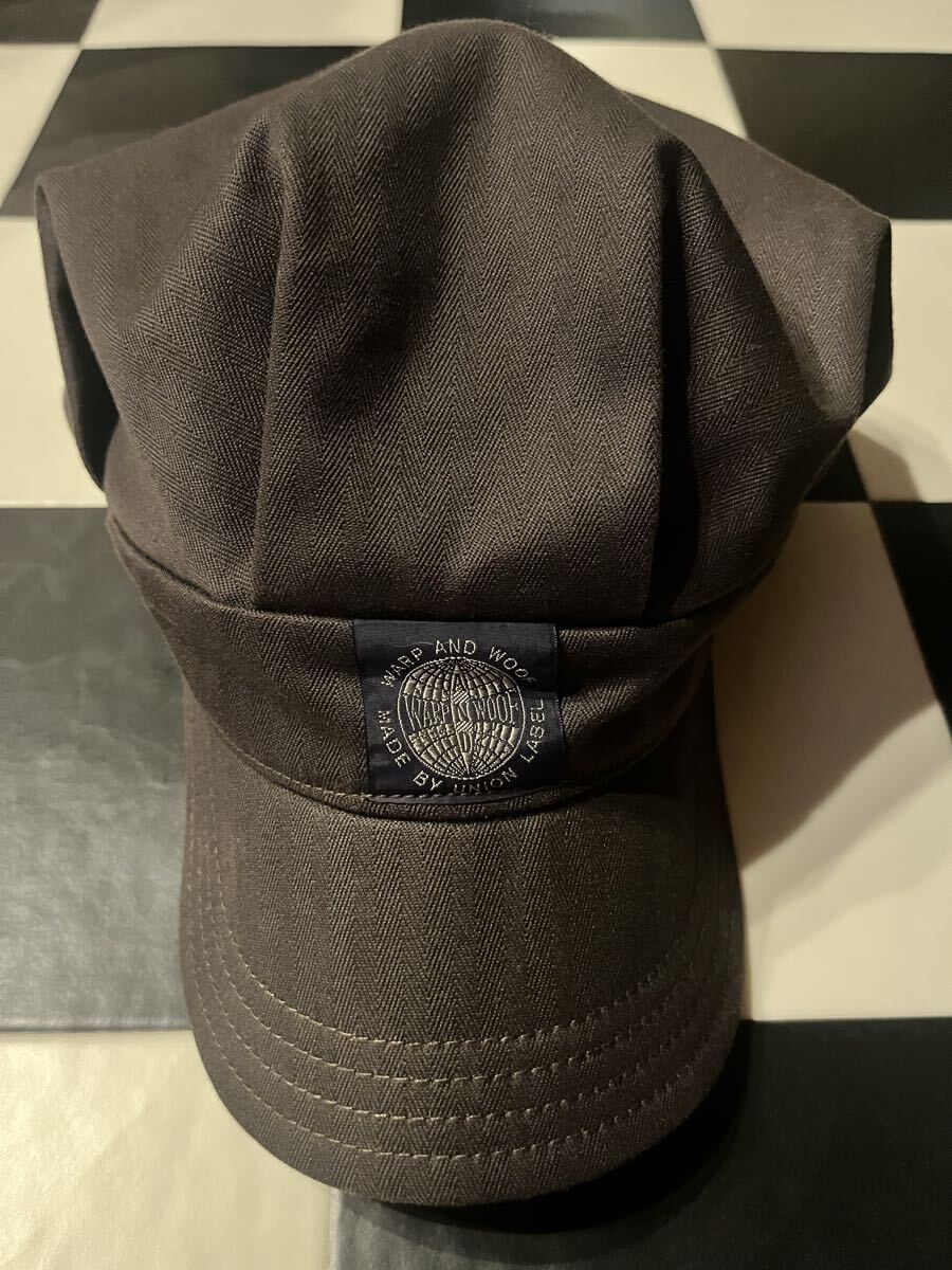 ワープアンドウーフ ワークキャップ キャスケット 2 WARP AND WOOF拍卖