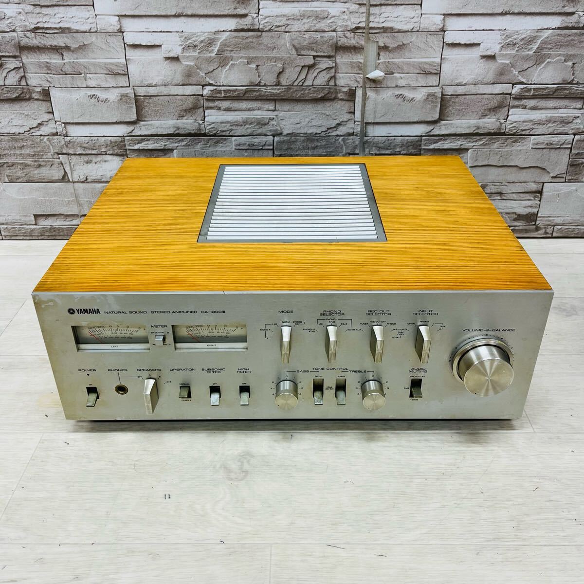☆1円〜☆ YAMAHA ヤマハ ステレオプリメインアンプ CA-1000Ⅲ プリメインアンプ STEREO AMPLIFIER拍卖