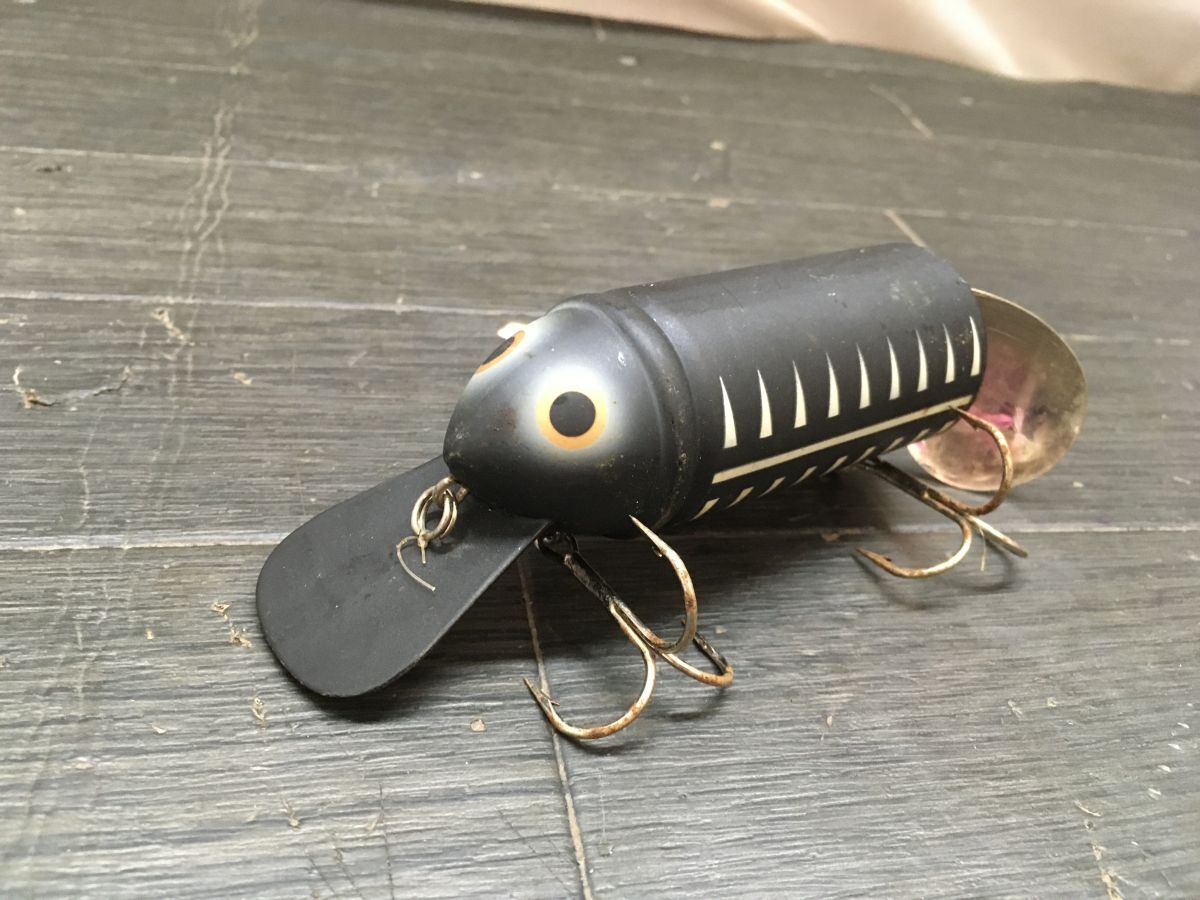 GG2049 HEDDON/ヘドン ビッグバド リップ10.5cm ブラックバス用 淡水用 フィッシング 釣具 ビンテージルアー /60拍卖