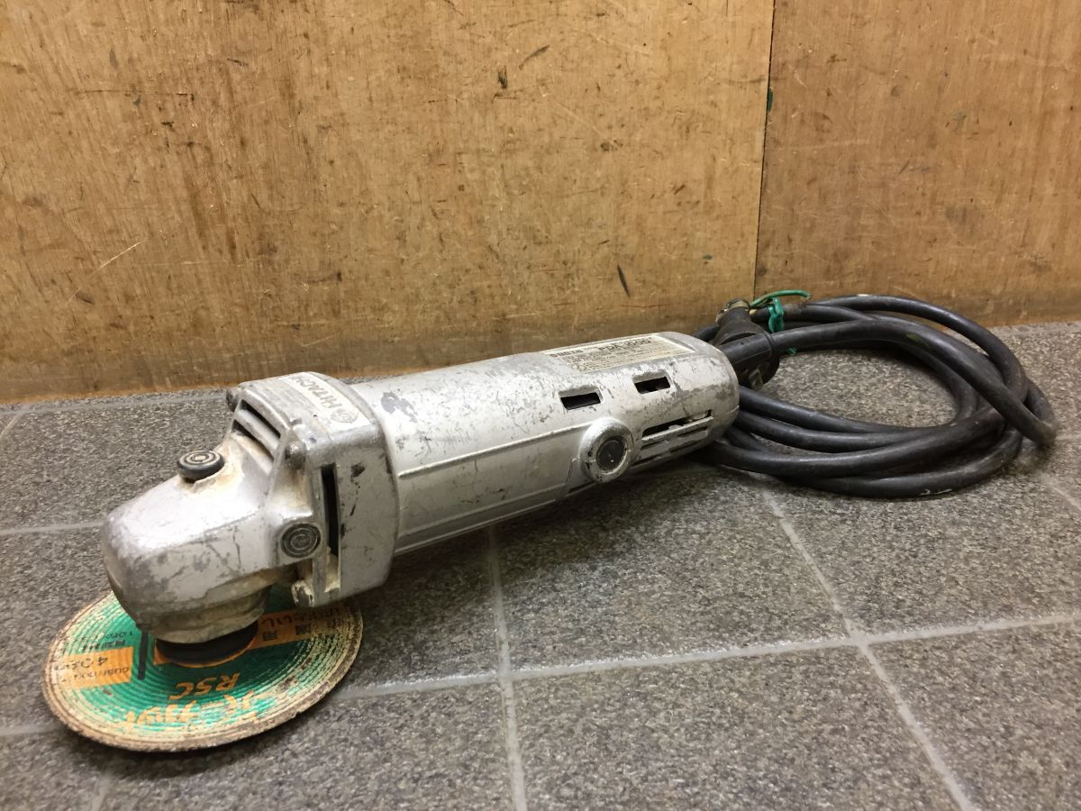 GG322 日立 ディスクグラインダ PDA-100D 電動工具 DIY 大工道具 動確OK拍卖