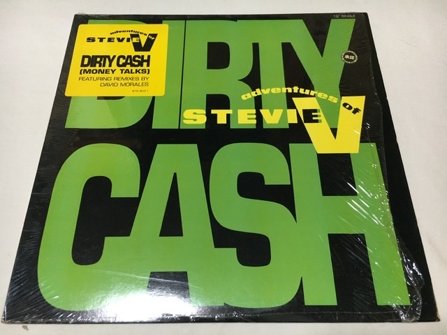 STEVIE V DIRTY CASH 12inch スティービー V DAVID MORALES シュリンク付拍卖