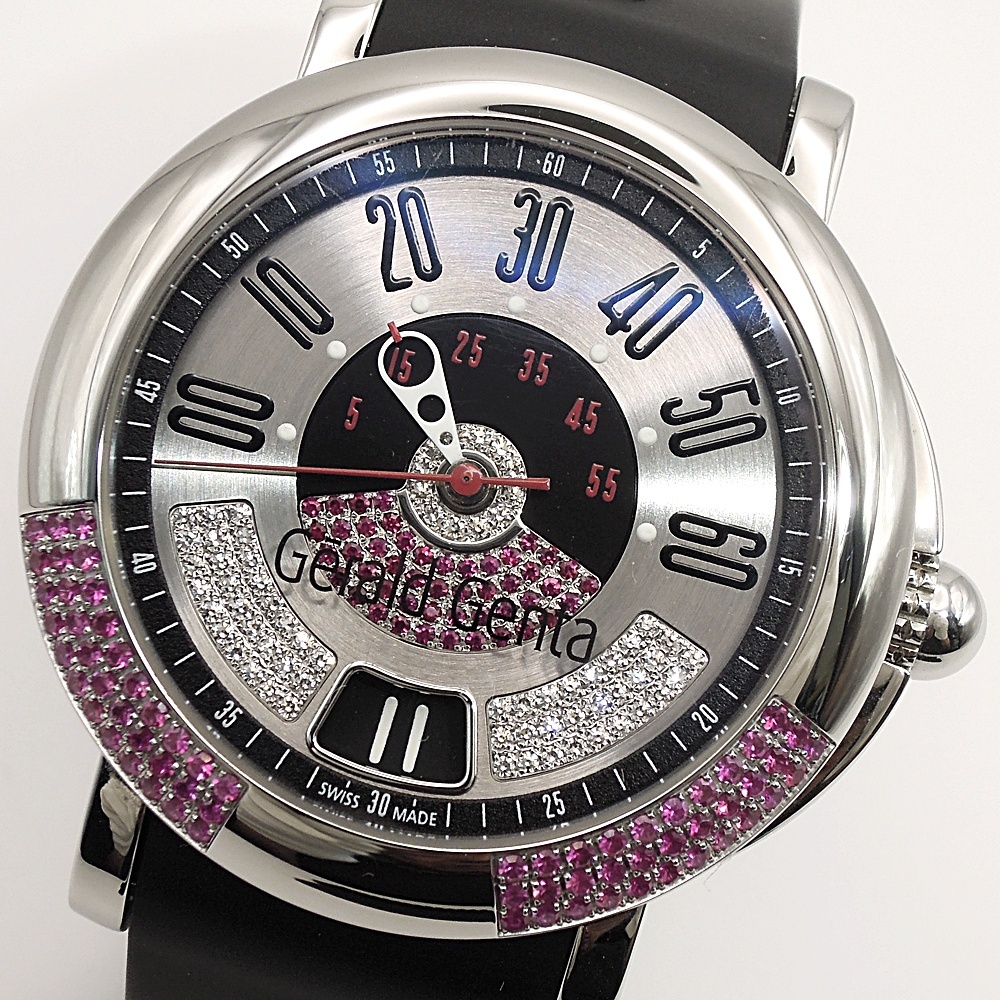 SS ジェラルドジェンタ 214861 RSP.X.10.999 レトロスポーツ 自動巻《 即決・消費税無・送料込 》箱・コンプリートサービス済・替えラバー拍卖