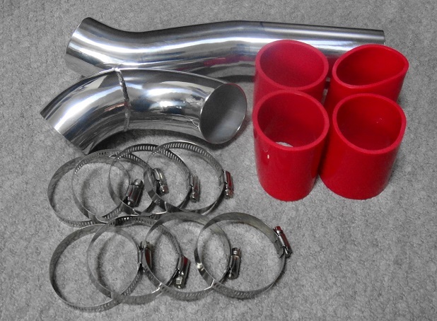 ☆ マツダ RX-7 FD3S アルミ インテークパイプ 吸気 パイピング レッド RX7拍卖