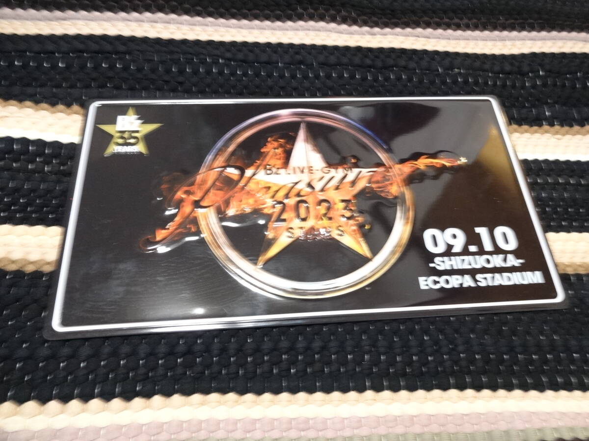 B'Z LIVE-GYM Pleasure 2023 メモリアルプレート 9.10 静岡拍卖