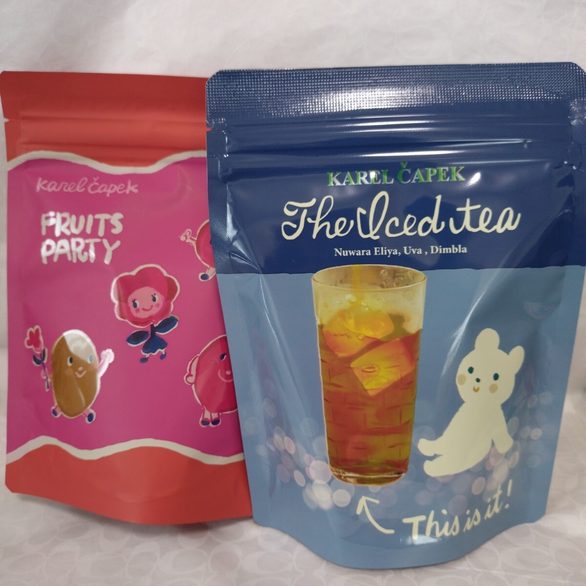 カレルチャペック紅茶店 フルーツパーティー ノンカフェイン ハーブティー 水出しアイスティー 2点セット拍卖