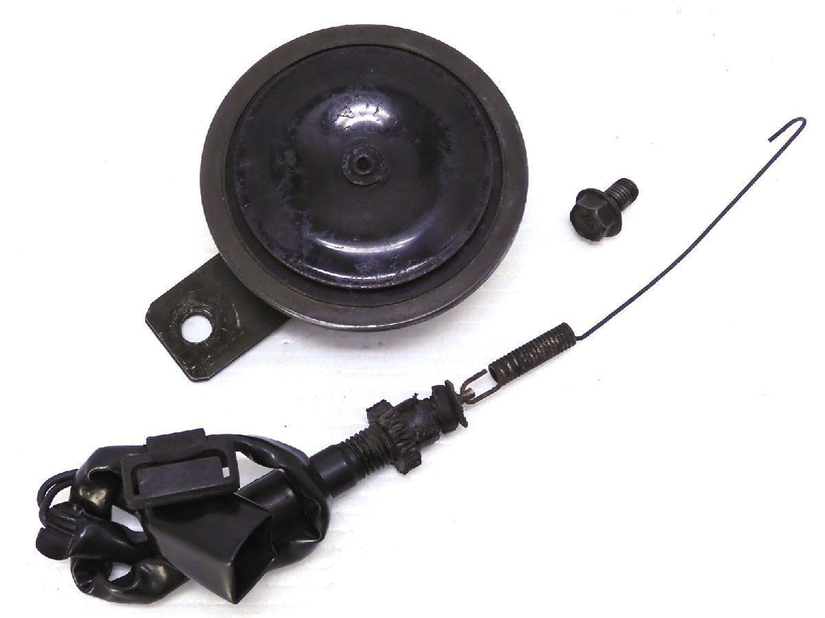 0【評価A】 HONDA イタリア NS125R レア 実動 リア ブレーキ スイッチ センサー & ホーン まとめ セット 走行距離15,332km HI-TC01拍卖