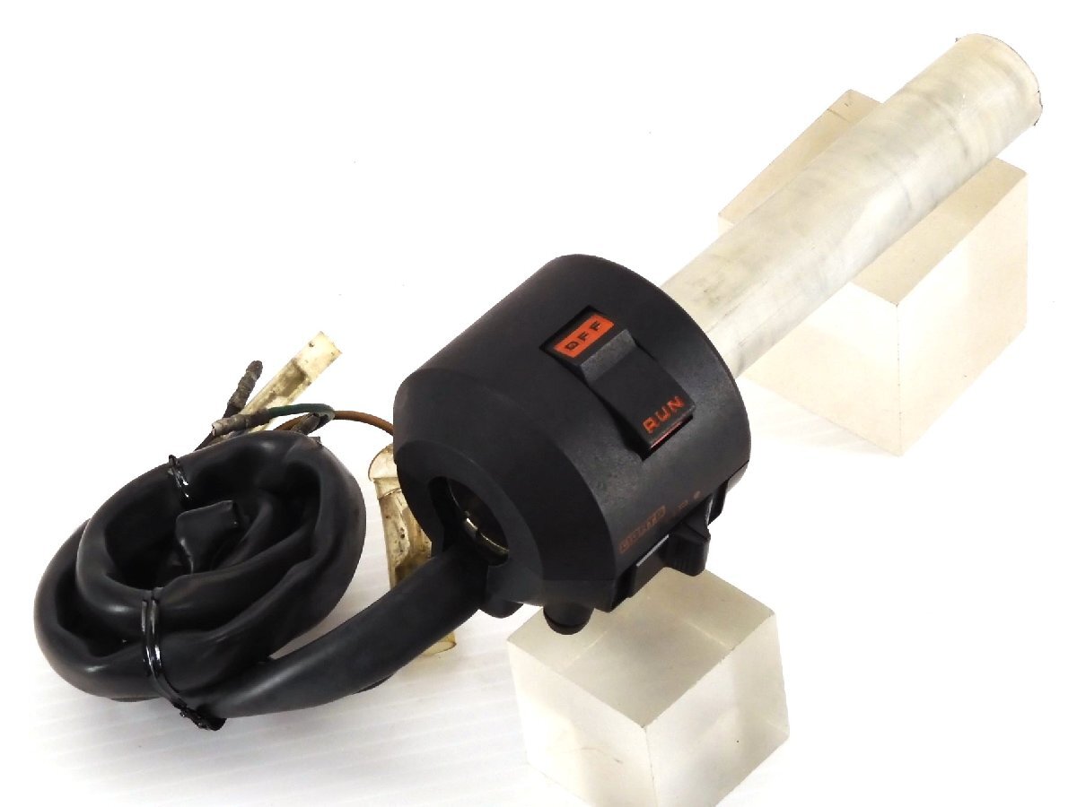 60【評価S】 HONDA イタリア NS125R レア 実動 純正 ハンドル スイッチ 右 スロットル ホルダー 走行距離15,332km HI-TC01拍卖