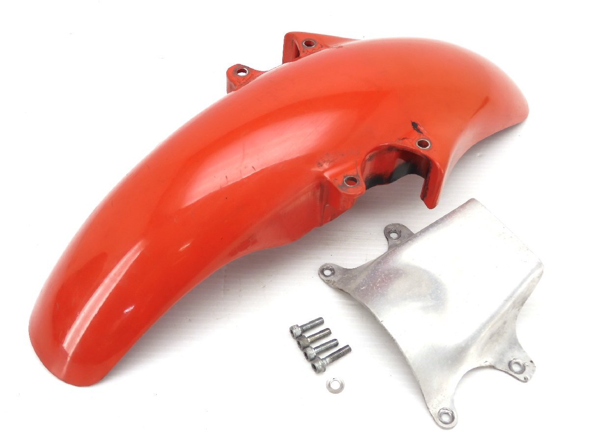 100【評価A】 HONDA イタリア NS125R レア 実動 純正 フロント フェンダー カバー 付き 走行距離15,332km HI-TC01 オレンジ拍卖