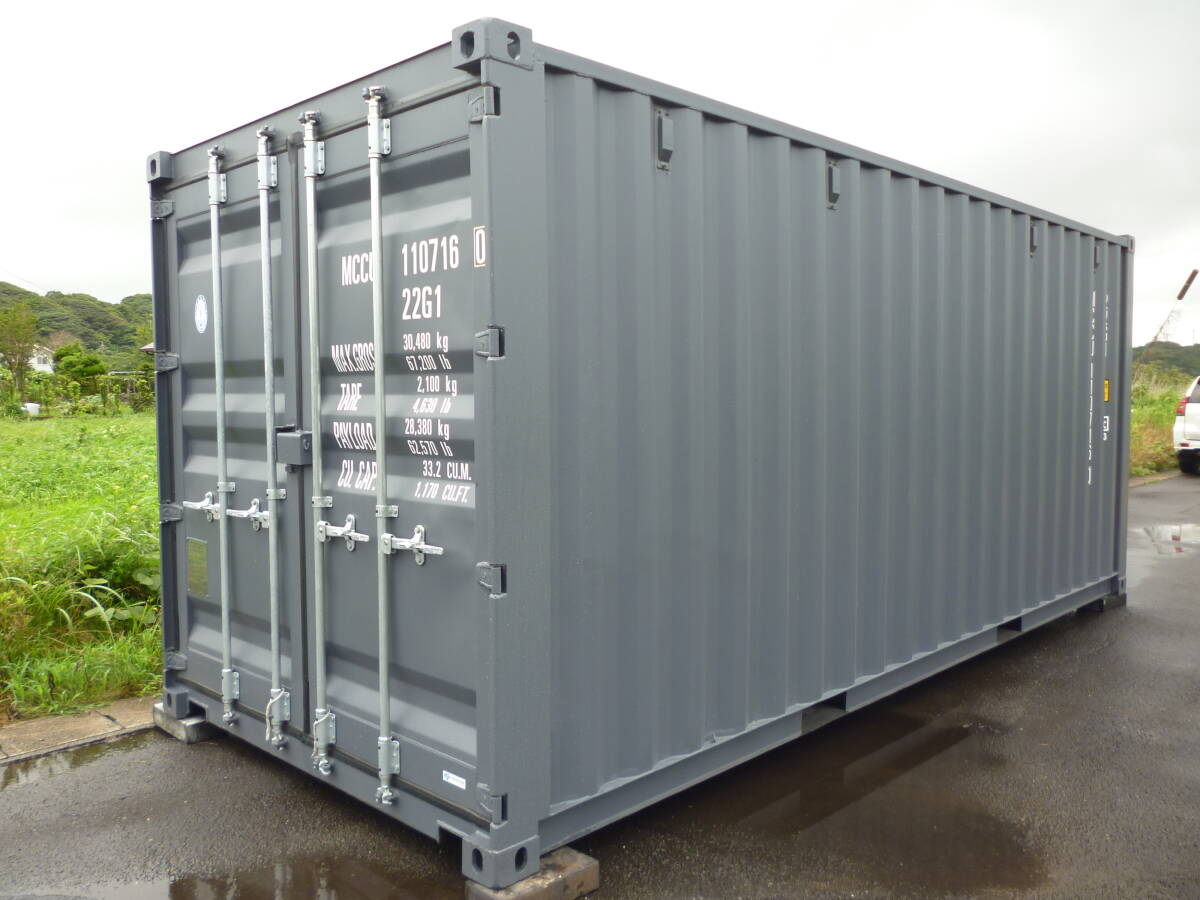20FTコンテナ 超美品 中古  倉庫  車両 バイク 農機具 ジェット ポート ガレージ .箱. ハウス . 作業場. 物置、資材倉庫拍卖
