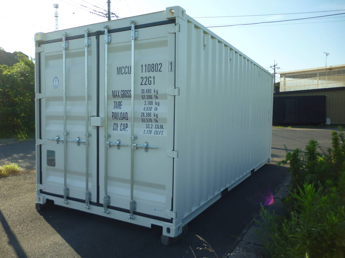 20FTコンテナ 超美品 中古  倉庫  車両 バイク 農機具 ジェット ポート ガレージ .箱. ハウス . 作業場. 物置、資材倉庫拍卖