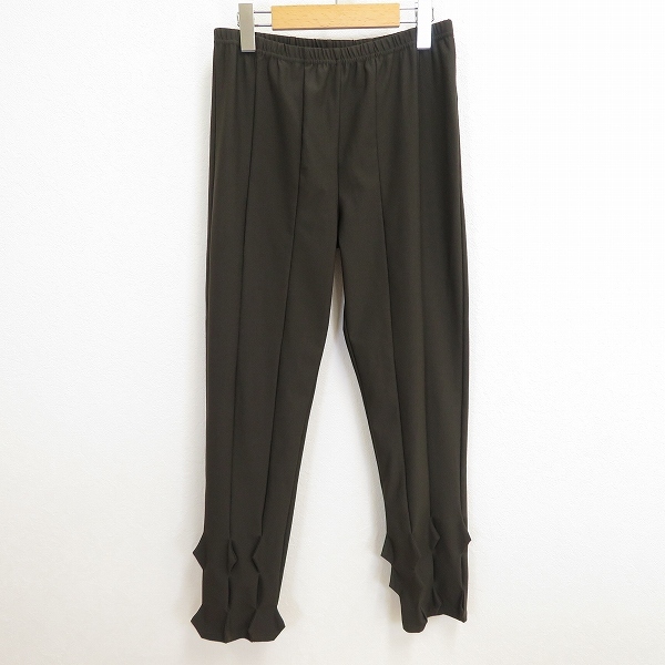 #a t.b ティービー センソユニコ パンツ 40 カーキ ストレッチ デザイン スキニー マツオインターナショナル 日本製 854487 k01拍卖