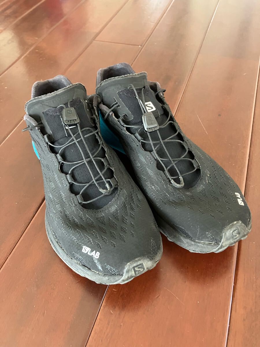 サロモン S/LAB XA AMPHIB2 水陸両用 廃番品 26.5 定価22,000 トレイルラン 沢登り 川遊び拍卖