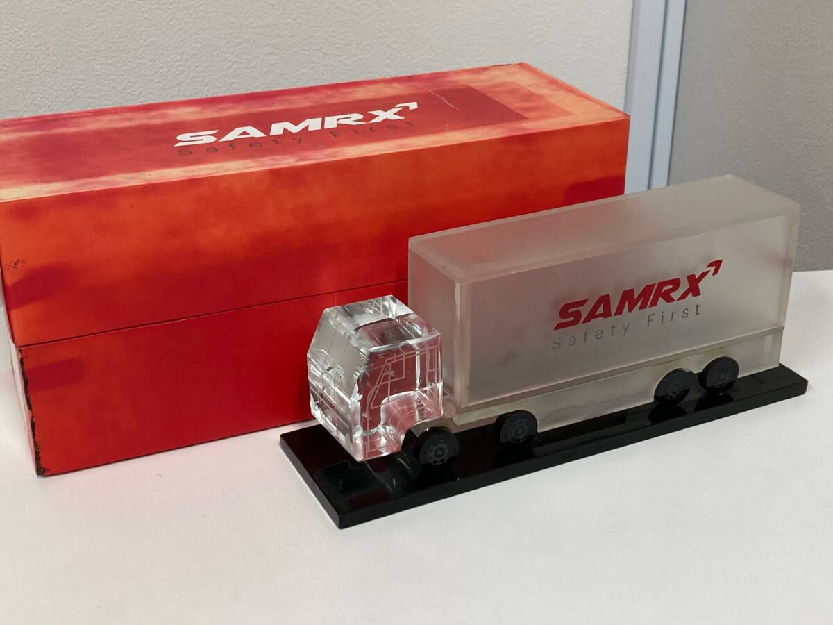 SAMRX トレーラー トラック 置物 横25㎝■7960拍卖