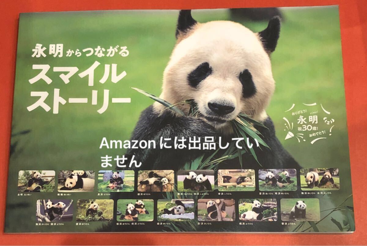 永明30歳記念 パンダファミリーフォトブック 永明からつながるスマイルストーリー アドベンチャーワールド拍卖