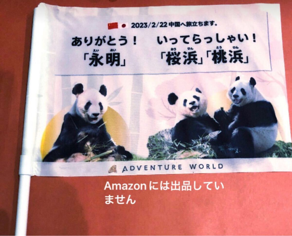 アドベンチャーワールド ありがとう!『永明』いってらっしゃい『桜浜』『桃浜』ジャイアントパンダ拍卖