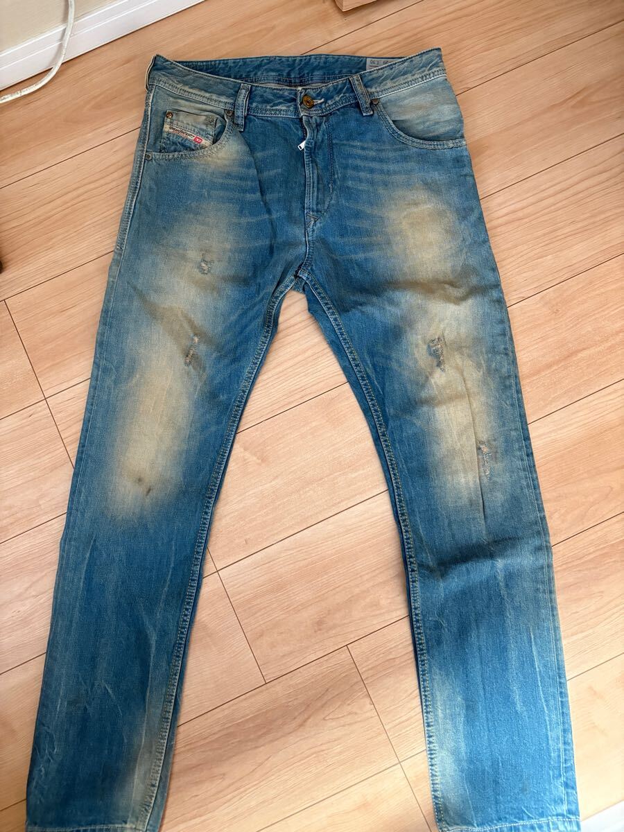 DIESEL KRAYVER デニムパンツ 0822C インディゴ サイズ:29 拍卖