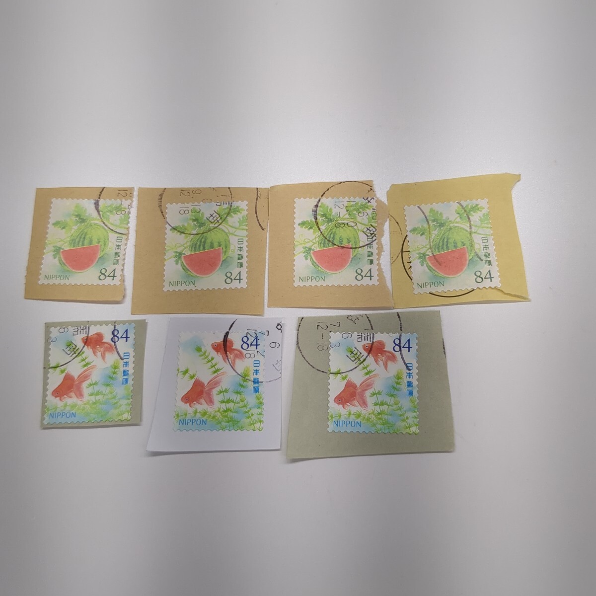 夏のグリーティング 2種類7枚 2024年6月5日発行拍卖