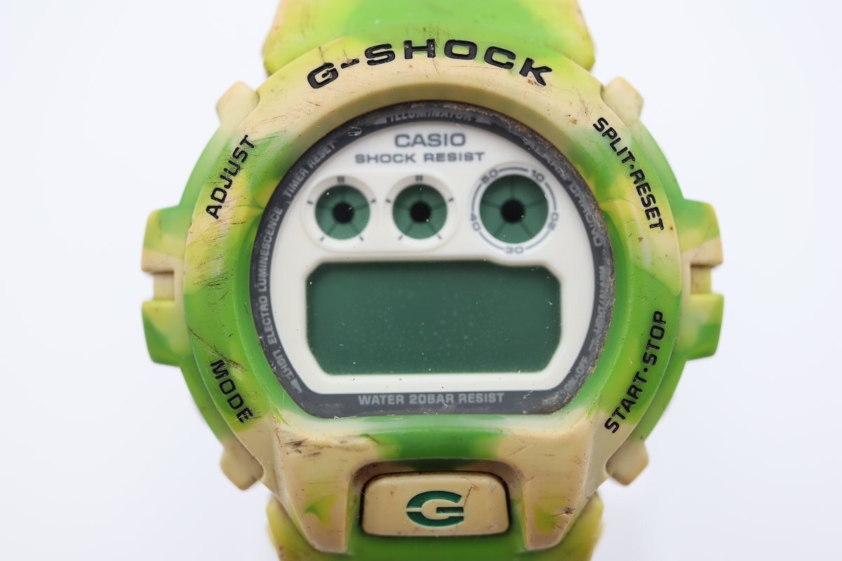 CASIO カシオ G-SHOCK 1289 DW-6900JC 腕時計 汚れ多数 動作未確認 666拍卖