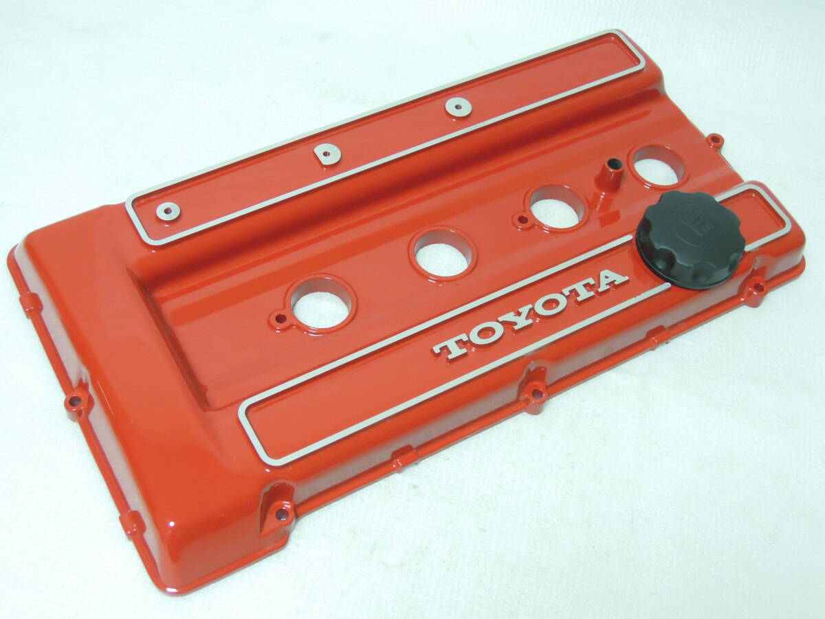 トヨタ 18RG 2TG タペットカバー ヘッドカバー カムカバー 検索)セリカ トレノ レビン カムリ 旧車 当時物 N.401拍卖