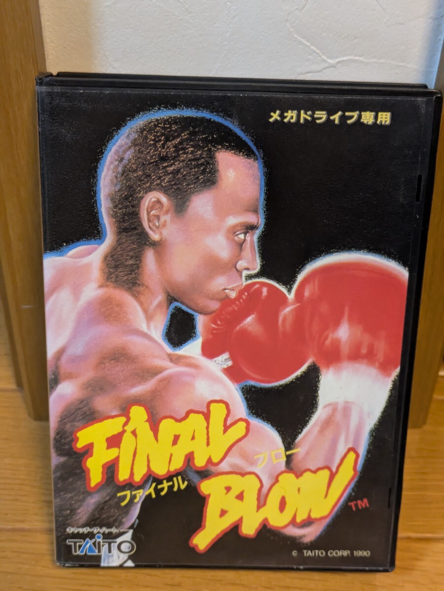 ★中古★【MD】メガドライブ ファイナルブロー【ケース 取説あり】拍卖