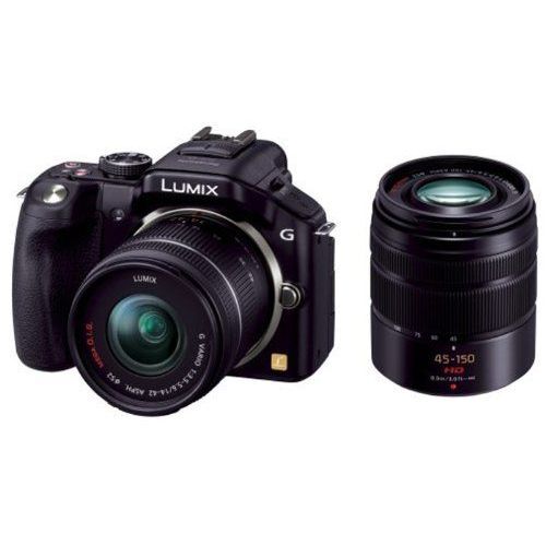 中古 1年保証 美品 Panasonic LUMIX DMC-G5 ダブルズームレンズキット エスプリブラック拍卖