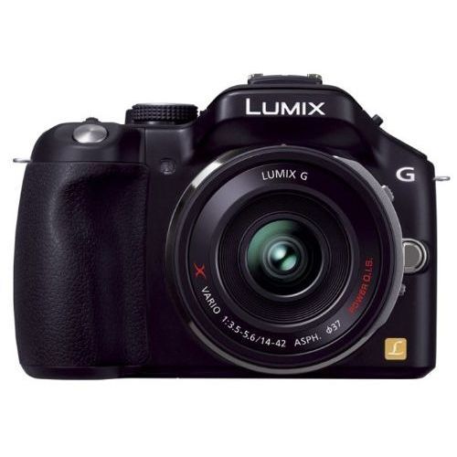 中古 1年保証 美品 Panasonic LUMIX DMC-G5 電動ズームレンズキット ブラック拍卖