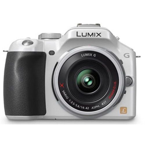中古 1年保証 美品 Panasonic LUMIX DMC-G5 電動ズームレンズキット ホワイト拍卖