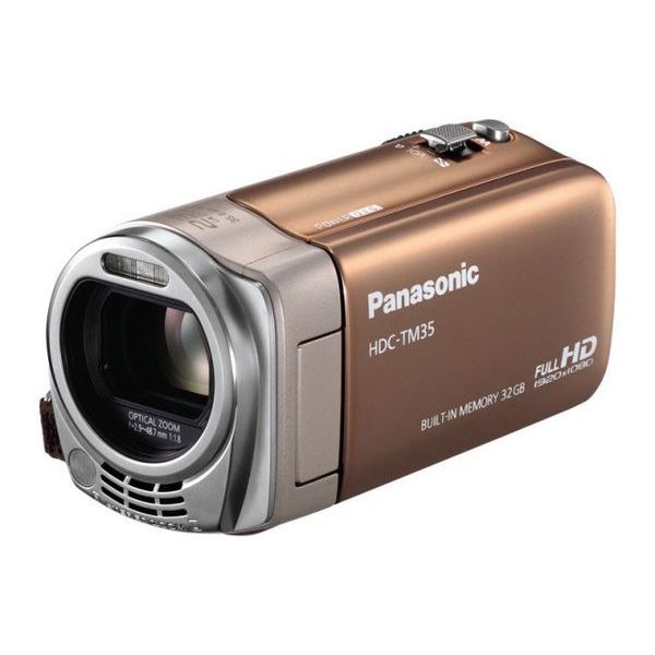 中古 1年保証 美品 Panasonic HDC-TM35-N クラシックゴールド拍卖