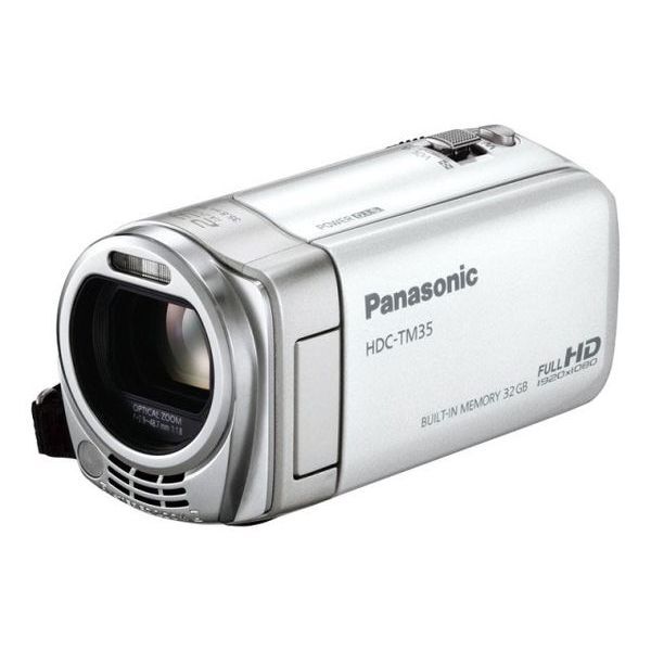中古 1年保証 美品 Panasonic HDC-TM35-W ピュアホワイト拍卖