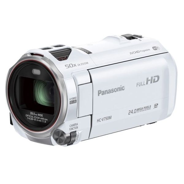 中古 1年保証 美品 Panasonic HC-V750M-W ホワイト拍卖