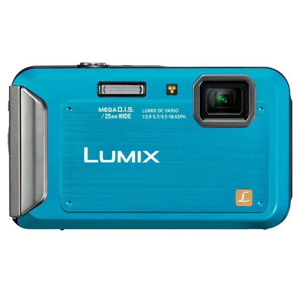 中古 1年保証 美品 Panasonic LUMIX DMC-FT20 コーラルブルー拍卖