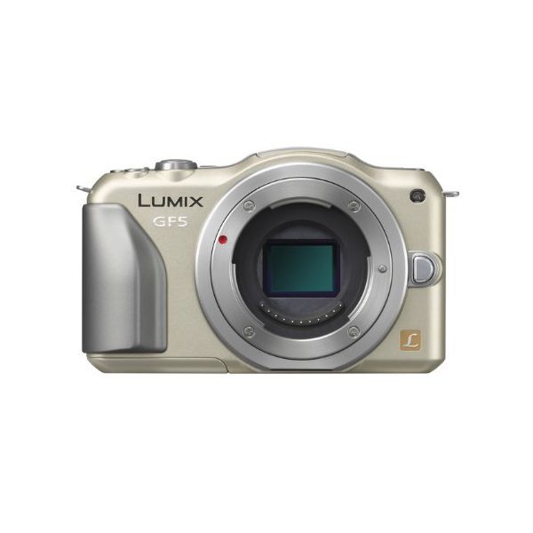 中古 1年保証 美品 Panasonic LUMIX DMC-GF5 ボディ ゴールド拍卖