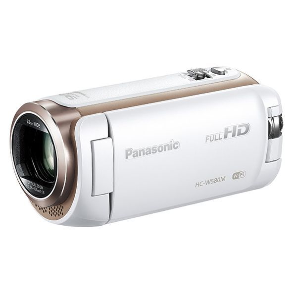 中古 1年保証 美品 Panasonic HC-W580M ホワイト拍卖