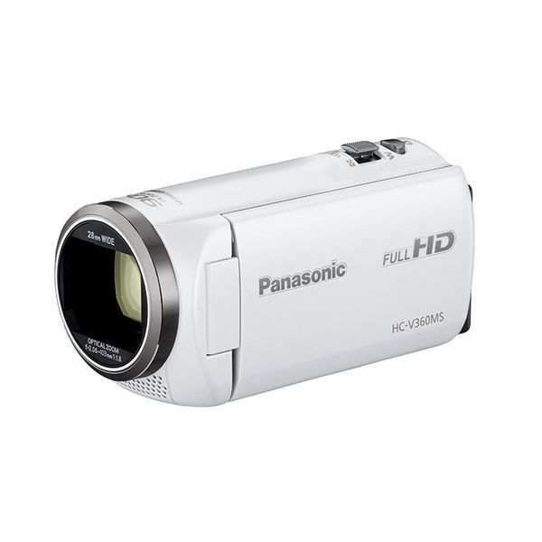 中古 1年保証 美品 Panasonic HC-V360MS ホワイト拍卖