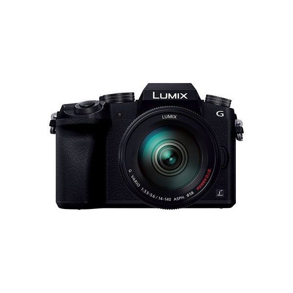 中古 1年保証 美品 Panasonic LUMIX DMC-G7 レンズキット 14-140mm ブラック拍卖