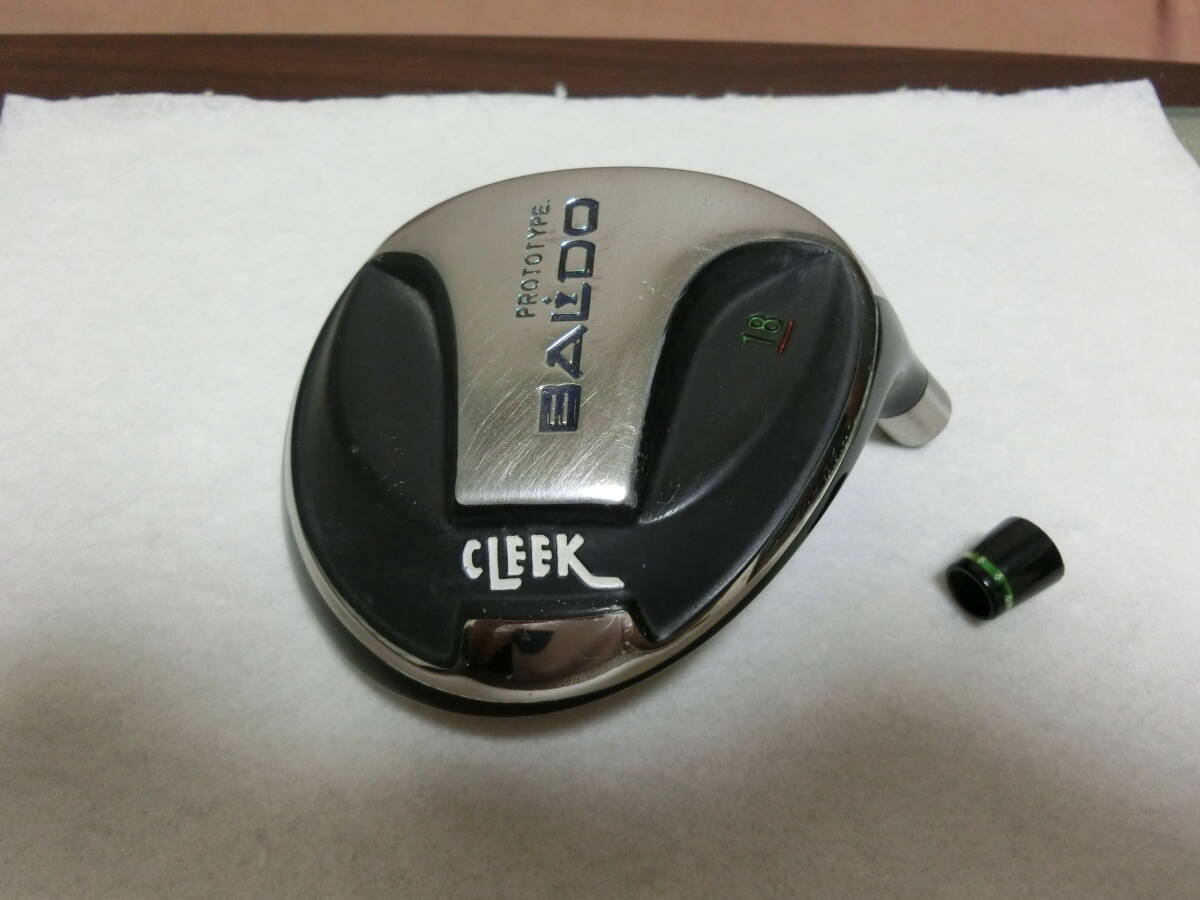 プロの弾道!BALDO PROTOTYPE/CLEEK/18度/飛ぶ!良好ヘッド単★L44拍卖