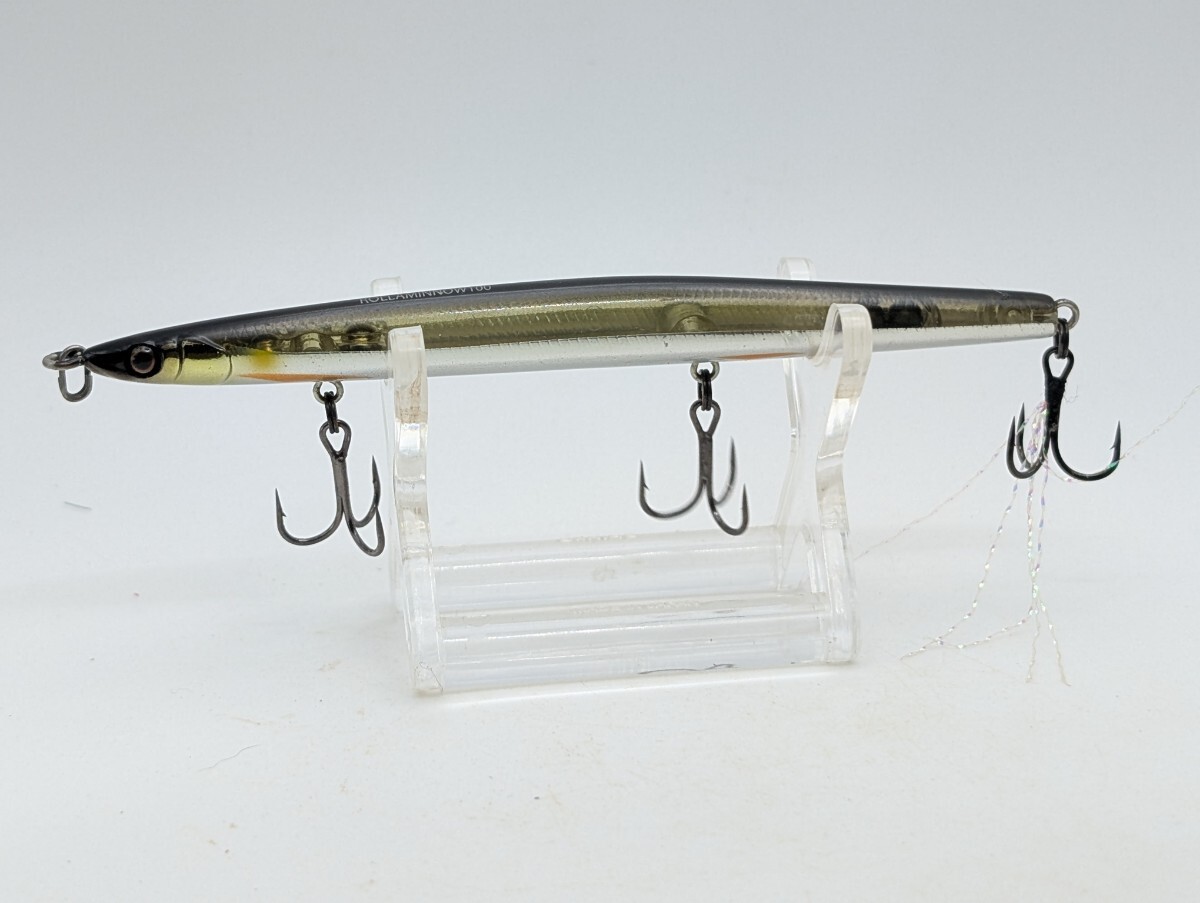 S1A-222【3点以上落札で送料無料】ジャッカル JACKALL ローラミノー 100拍卖