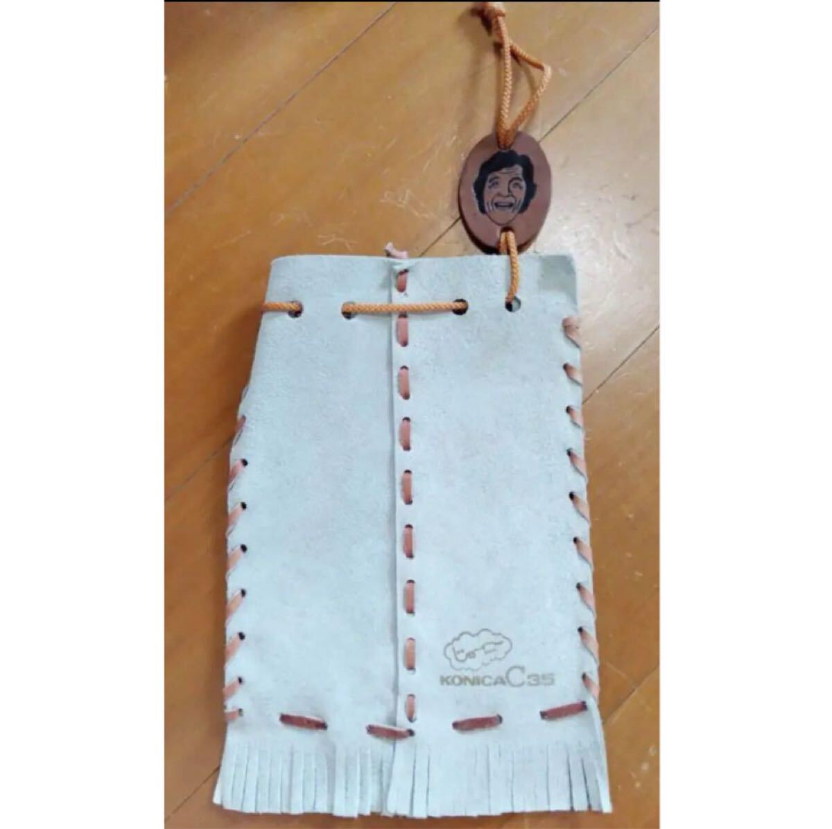 KONIKA C35 じゃーにー カメラケース スエードマルチポーチ キャンペーン品拍卖