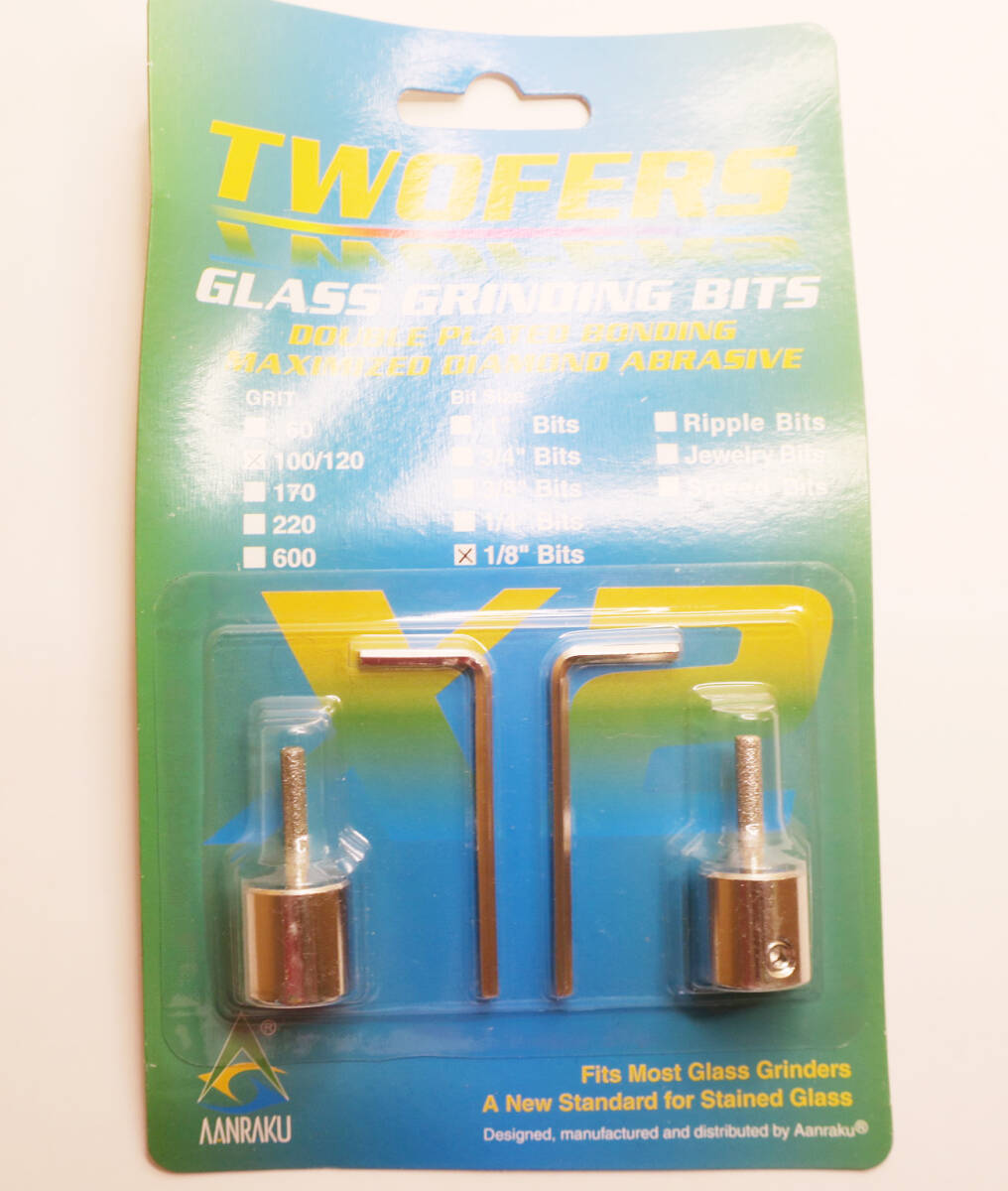 ★アンラク グラインダー ビット #100/120 1/8" 2個セット拍卖