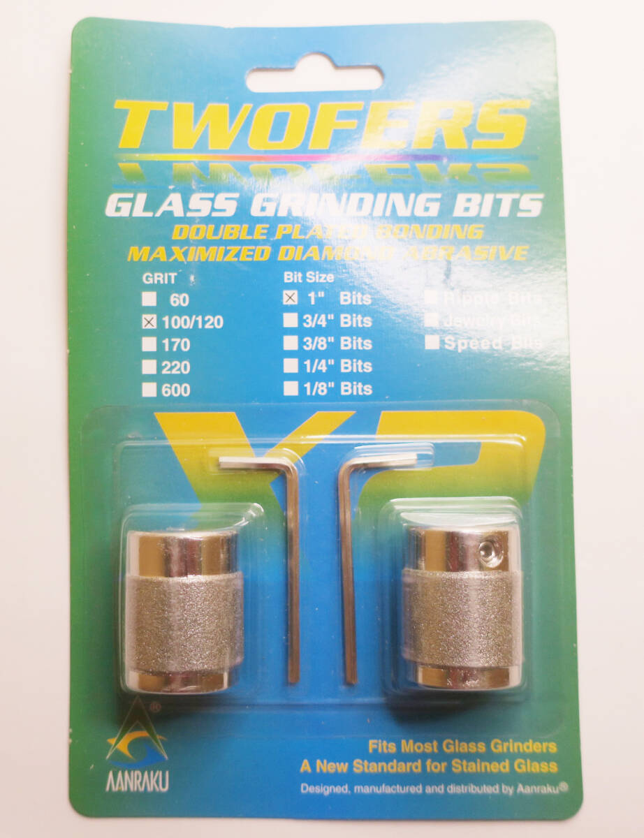 ★アンラク グラインダー ビット #100/120 1" 2個セット拍卖