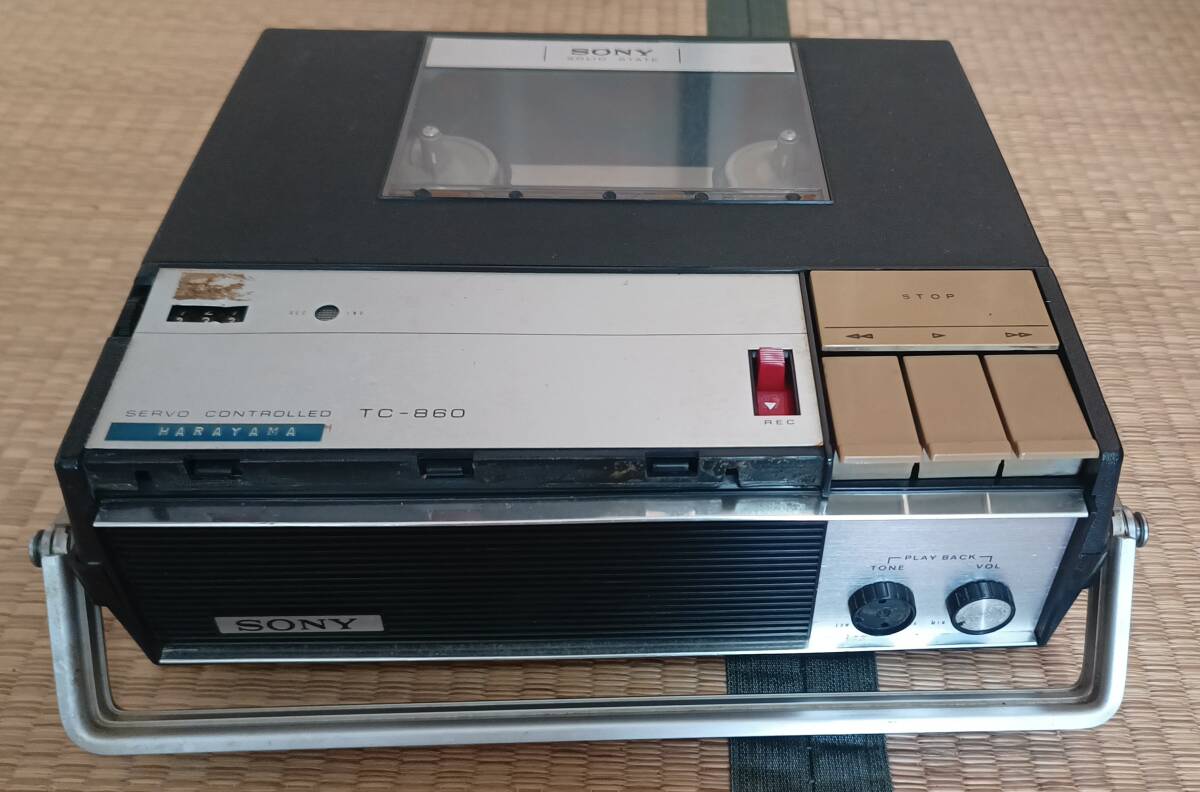 SONY テープレコーダー TC-860 / 昭和レトロ ジャンク サーボメカニズム オープンリールデッキ ヴィンテージ コレクション拍卖
