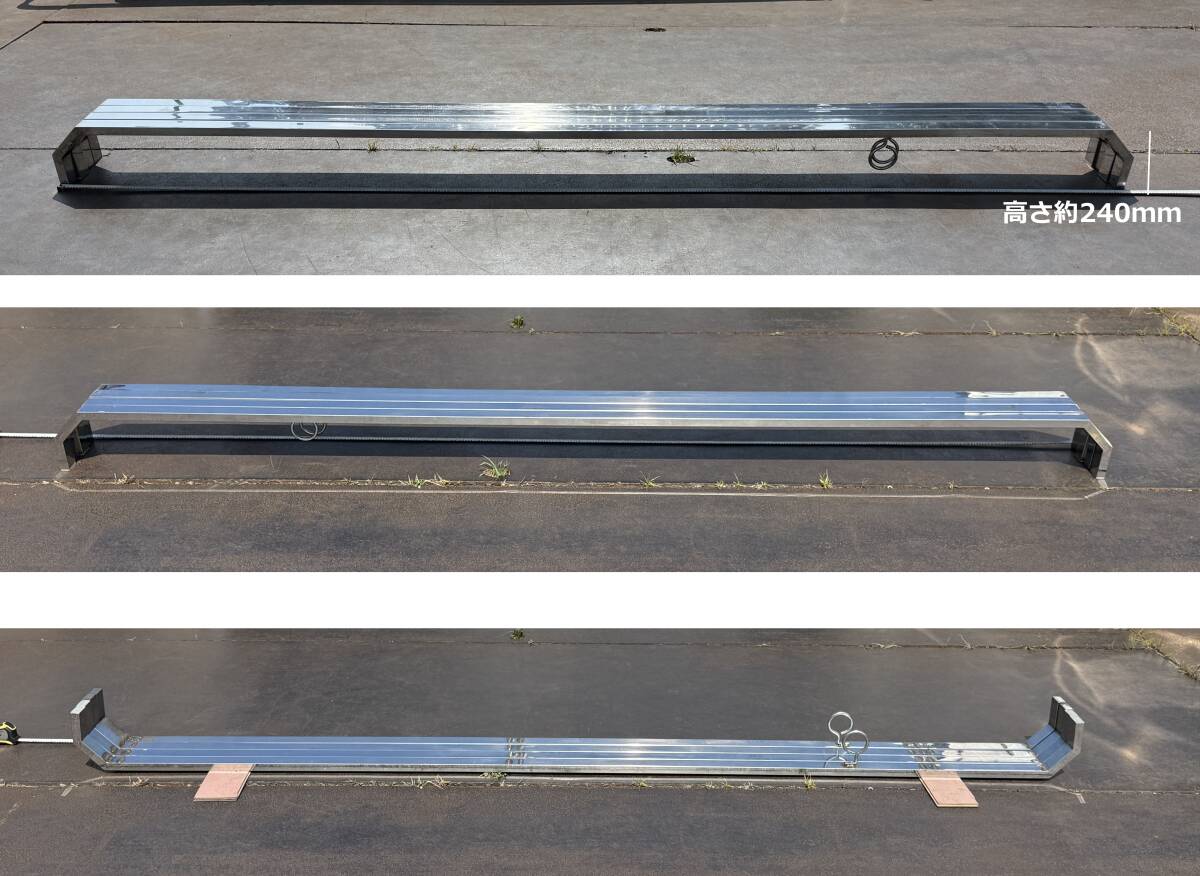 角パイプ★3590mm★4本★ステンレス製★サイドバンパー用★サイドガード用★即決★ス角359K1Y4拍卖