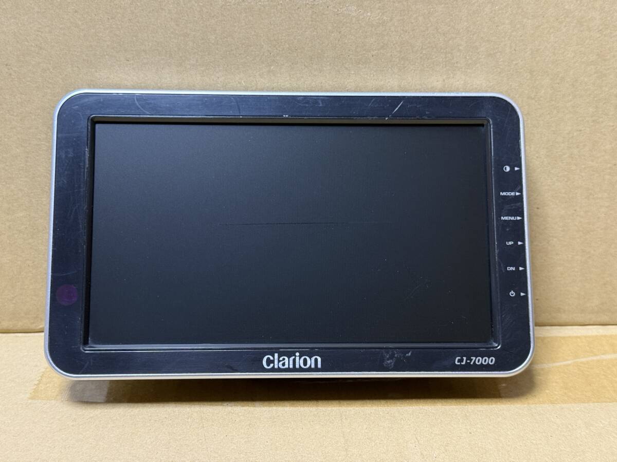 バックモニター★CJ-7000★clarion★クラリオン★作動確認済★バックカメラ用★即決★7761拍卖