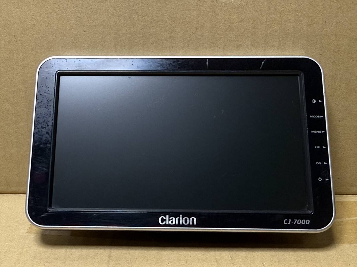 バックモニター★CJ-7000★clarion★クラリオン★作動確認済★バックカメラ用★即決★33502拍卖