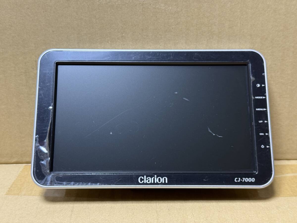 バックモニター★CJ-7000★clarion★クラリオン★作動確認済★バックカメラ用★即決★23770拍卖