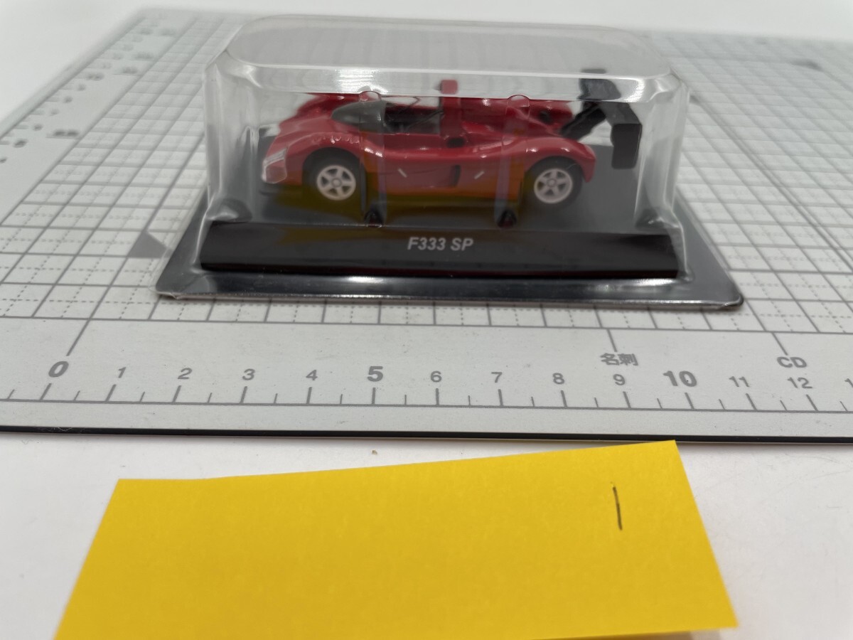 X2-1【ジャンク 未検品】京商 1/64 フェラーリ 11 F333 SP 朱 赤 オレンジ レッド Ferrari KYOSHO サークル K サンクス CVS拍卖