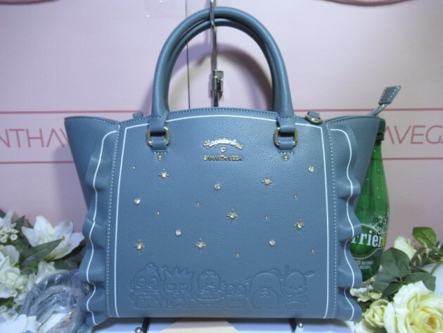 送料無料 サマンサベガ 限定 はぴだんぶい 2way トートバッグ ショルダーバッグ 小 新品 証明書 シナモロール サンリオ サマンサタバサ拍卖