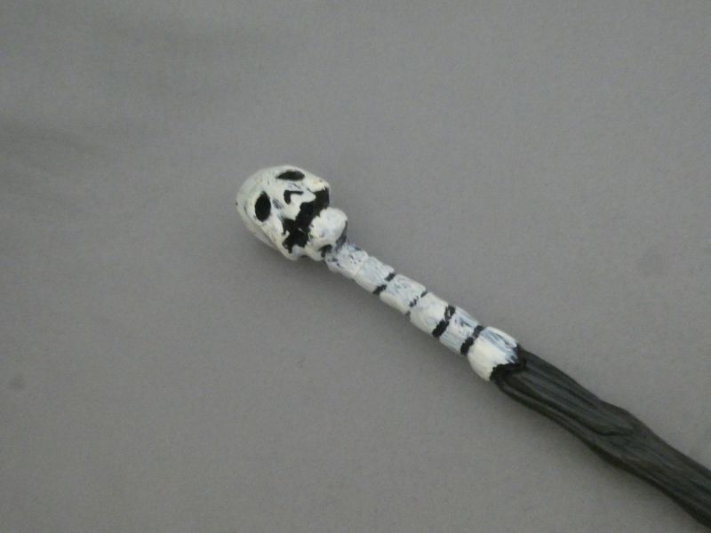 メタル・コア・マジック・ウォンド デスイーター ●手品 マジック 魔法 スカル 骸骨拍卖