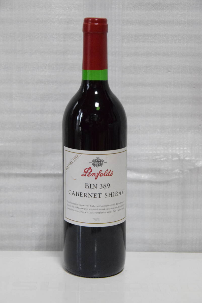 ペンフォールズ Penfolds Bin 389 カベルネ シラーズ 1998年 Cabernet Shiraz拍卖