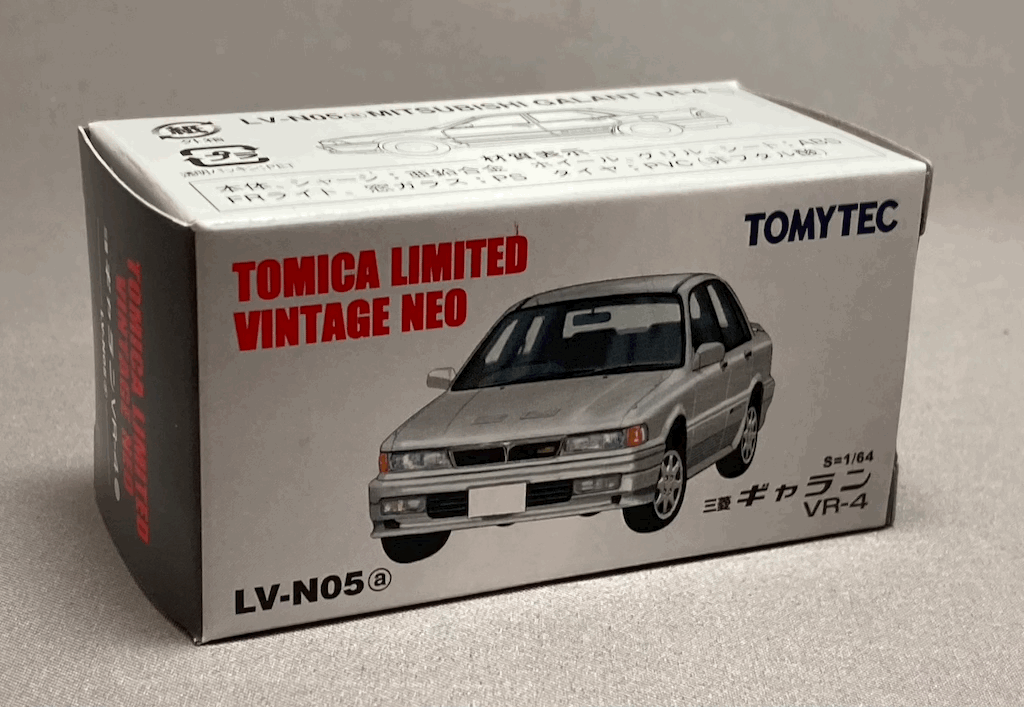 トミカリミテッドヴィンテージ NEO 1/64 LV-N05a 三菱ギャラン VR-4(銀)拍卖